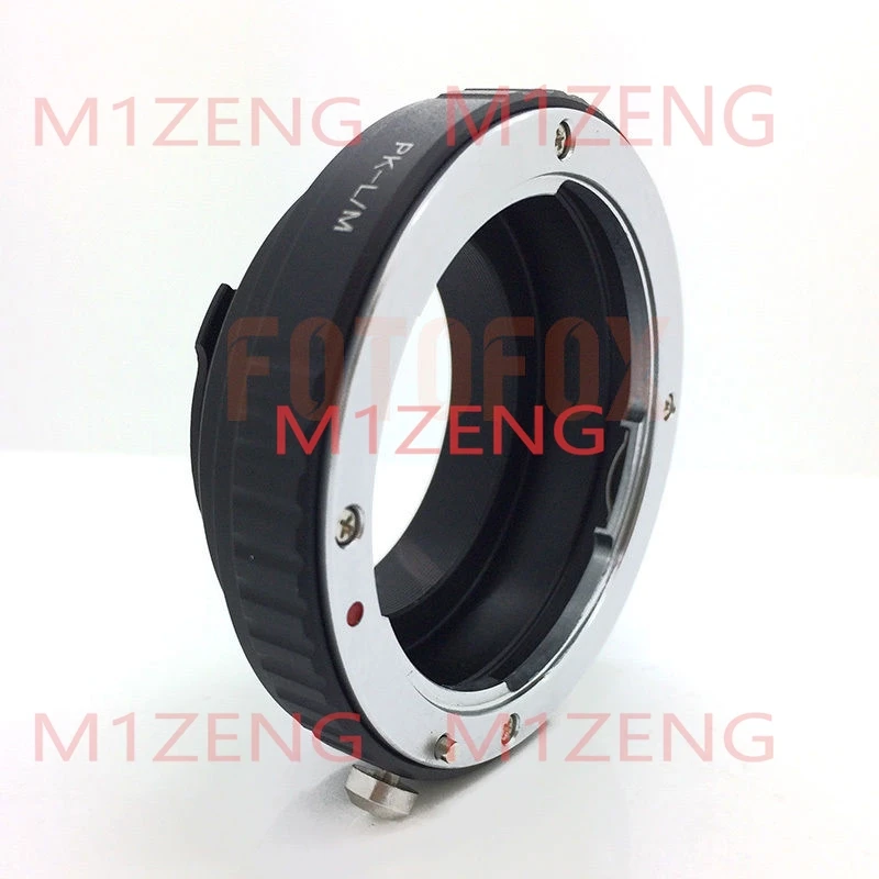 PK-LM pentax PK Mount lens to LM Lens Adapter ring for Leica M L/M M9 M8 M7 M6 M5 m3 m2 M-P camera TECHART LM-EA7