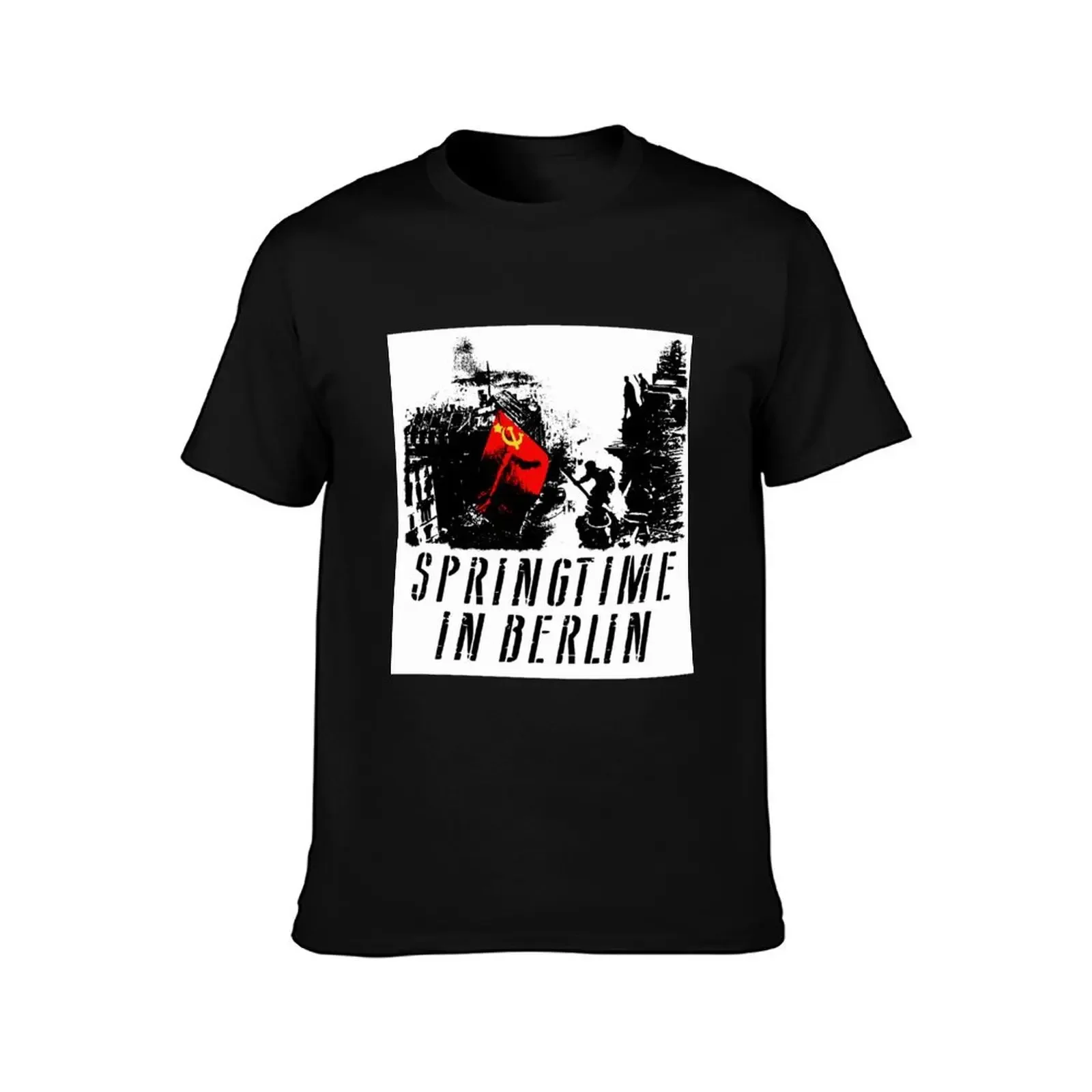 Springtime In Berlin T-Shirt anime clothes quick drying new edition t shirt men 100℅ cotton