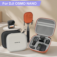 Sunnylife Handbag For DJI Osmo Nano Portable Travel Storage Bag PU Protection Hard-Shell Case For Osmo Nano Camera Accessories