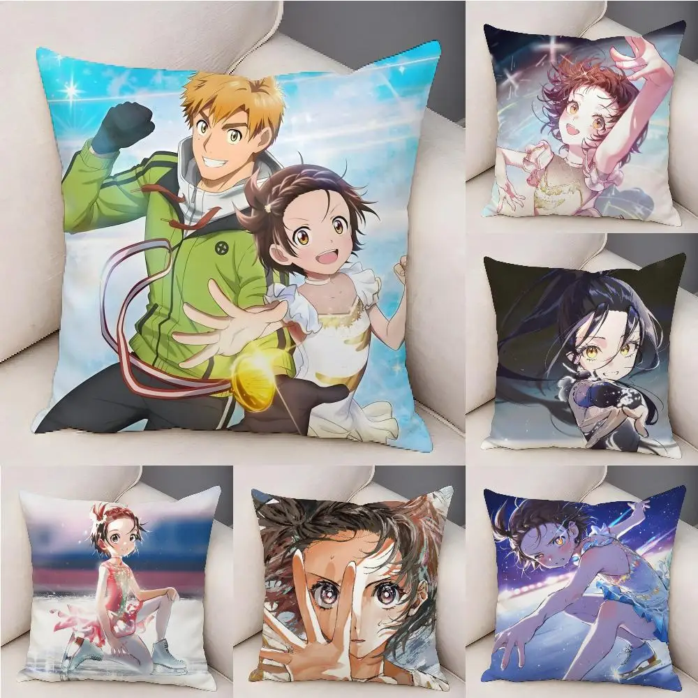 Anime M-Medalist Cushion Cover Organic Linen Square Pillow Case Durable Non-Allergenic And Kind To Skin