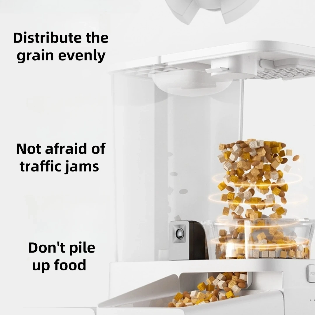 Smart Self-Cleaning Pet Feeder with Portion Control and Health Monitoring for Dogs and Cats