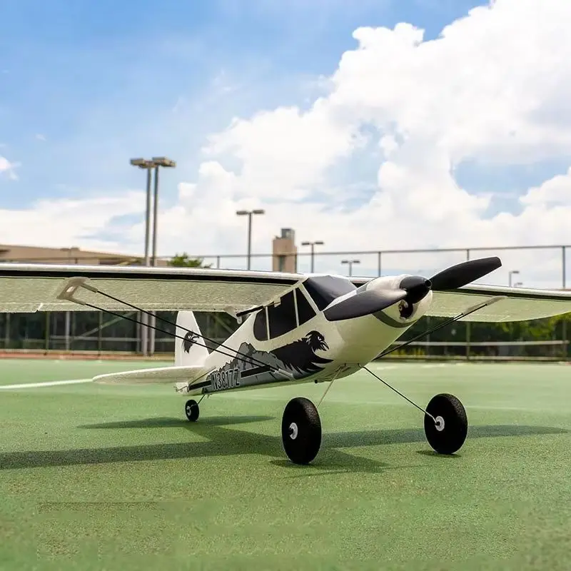 Fms التحكم عن بعد نموذج طائرة 540 مللي متر 1.3 متر Pa-18 J3 بايبر سوبر شبل Rc طائرة Pnp المدرب الطائرات الكهربائية لعبة رياضية في الهواء الطلق
