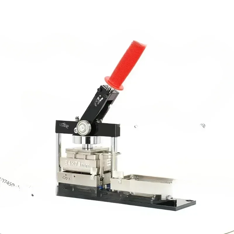 Rectangle 54x78mm Button Maker Kit Badge Maker Machine  + Paper Cutter + 500pcs Magnet Button Supplier
