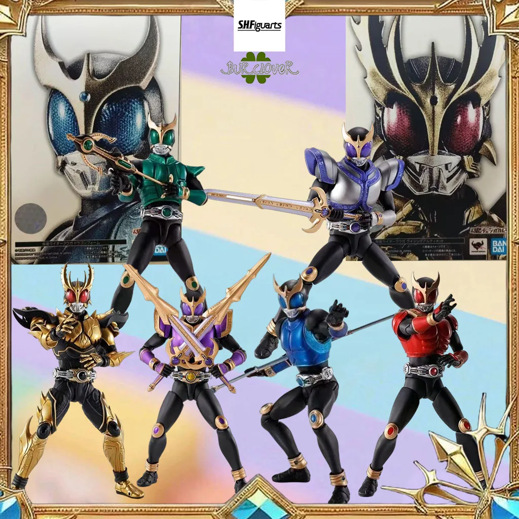 

Bandai genuine original SHF real bone carved MASKED KUUGA RIDER action character toy for boys/girls