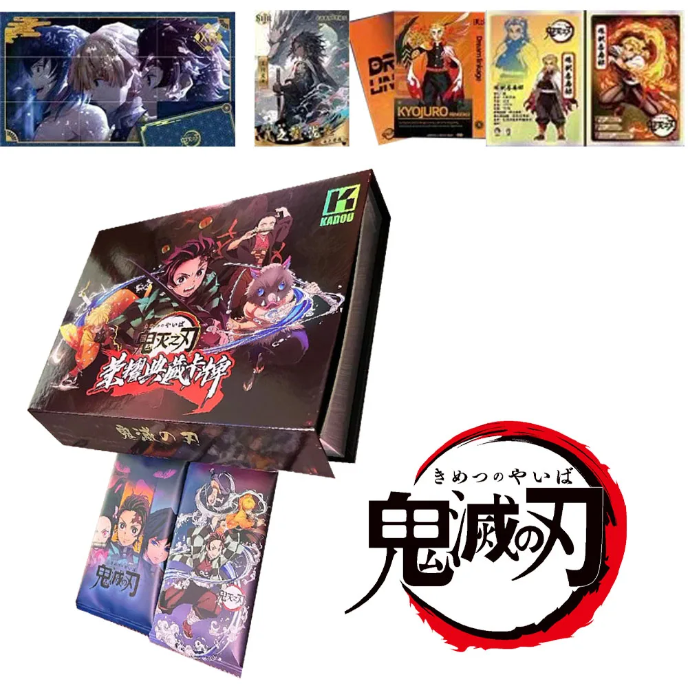 Wholesale Demon Slayer Cards Infinite Train SSP Card Nezuko Kimetsu No Yaiba Japanese Anime Booster Box TCG Hobby Birthday Gifts