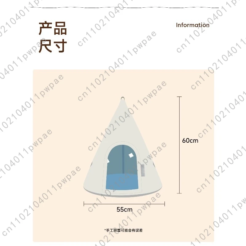 Cat and Dog Bed Winter Warmth All-Season Semi-Enclosed Security Felt