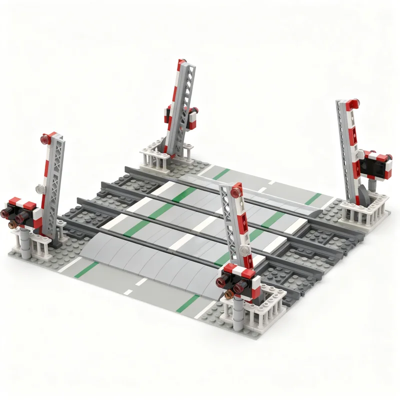 Kids Education Uk - 372 Pezzi MOC UK Treno a
