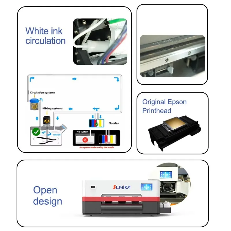 【2026】New A3 Digital Full-Automatic DTF Printer Pigment Ink Multifunctional Roll-To-Roll Portable Printing Machine 1 Year For T-
