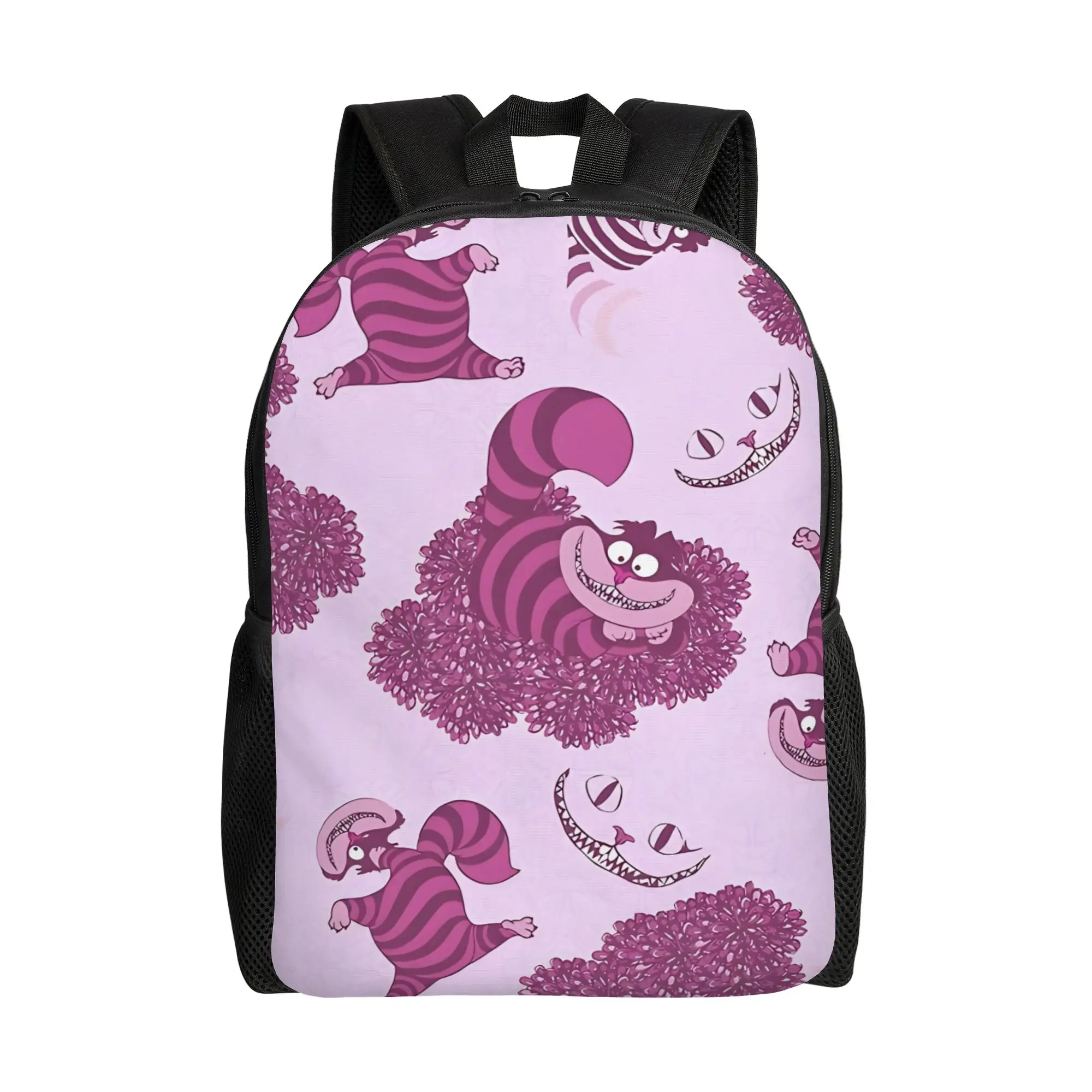 

1Piece Disney Crazy Cheshire Cat College Bag Alice in Wonderland Cheshire Cat College Student Backpack New Semester Starts