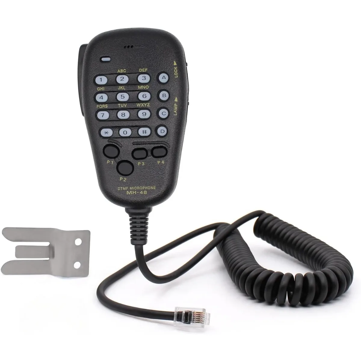 Micrófono MH-48 con Teclado DTMF de 6 Pines para Radios Yaesu YAESU FT-8900R FT-7900R FT-7100 FT-2900 FT-1900 FT-1500M, Micrófono MH-48A6J