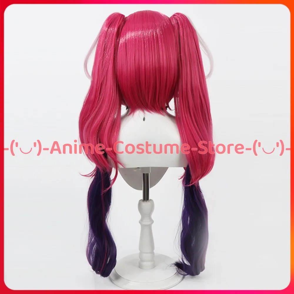 Hazdin Kotel Velvet Cosplay Wig Ponytail Anime Character Halloween Carnival Party Costume Wigs Heat Resistant Synthetic Hair