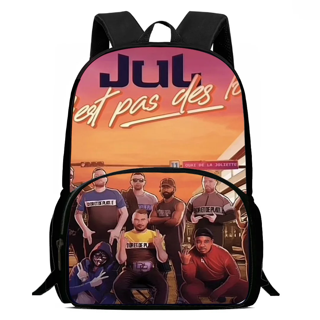 Mochila Durável para Acampamento de Grande Capacidade para Meninos e Meninas, Mochilas Escolares, Presente de Aniversário para Estudantes, JuL Call Pas e Lol