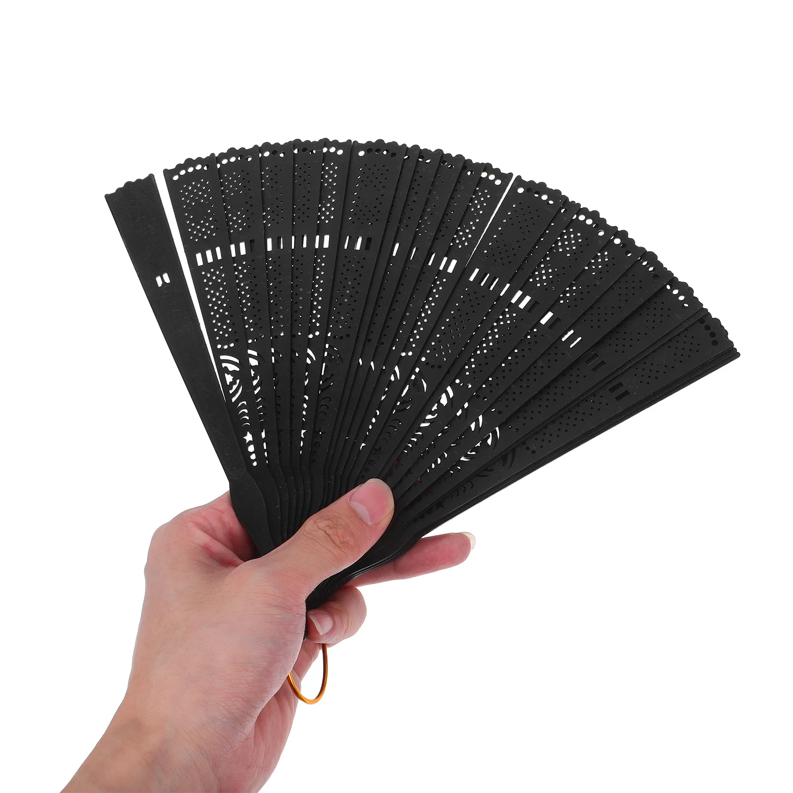 

DIY Hand Fan Foldable Frame for Creativity Portable Chinese Fan Making Materials Craft and Decoration DIY Handheld Fans Frame