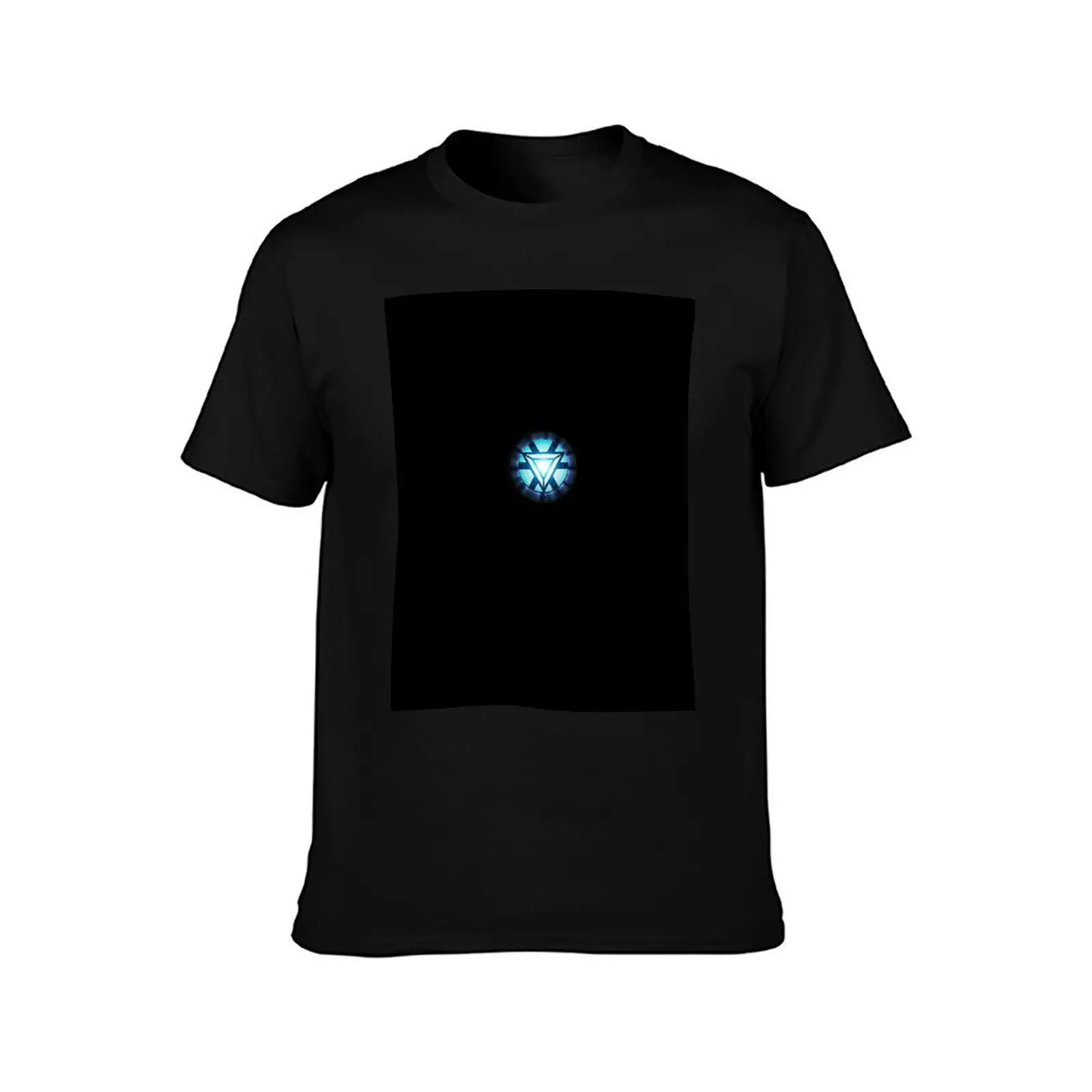 Arc Reactor under T-Shirt Big and Tall Casual T-Shirt