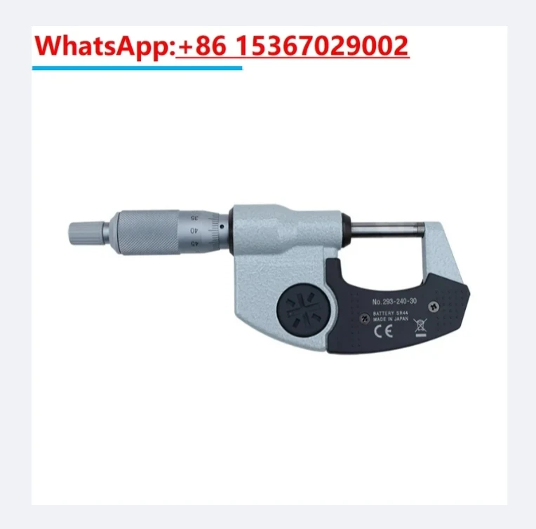 Mitutoyo Measuring Range 0-25/50/75/100mm/0.001 293-240/241/242/243-30  Digital Outside Micrometers IP65 Accuracy 1um