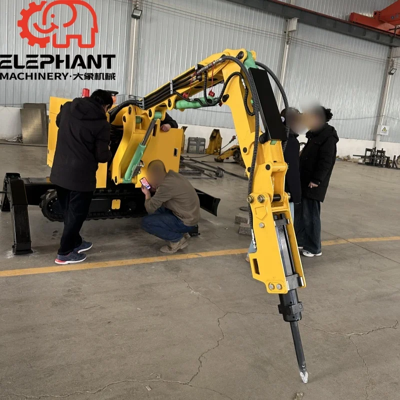 Hydraulic Hammer Concrete Break Crushing Building Removal Multifunctional Rescue Construction Demolition Demolition Robot