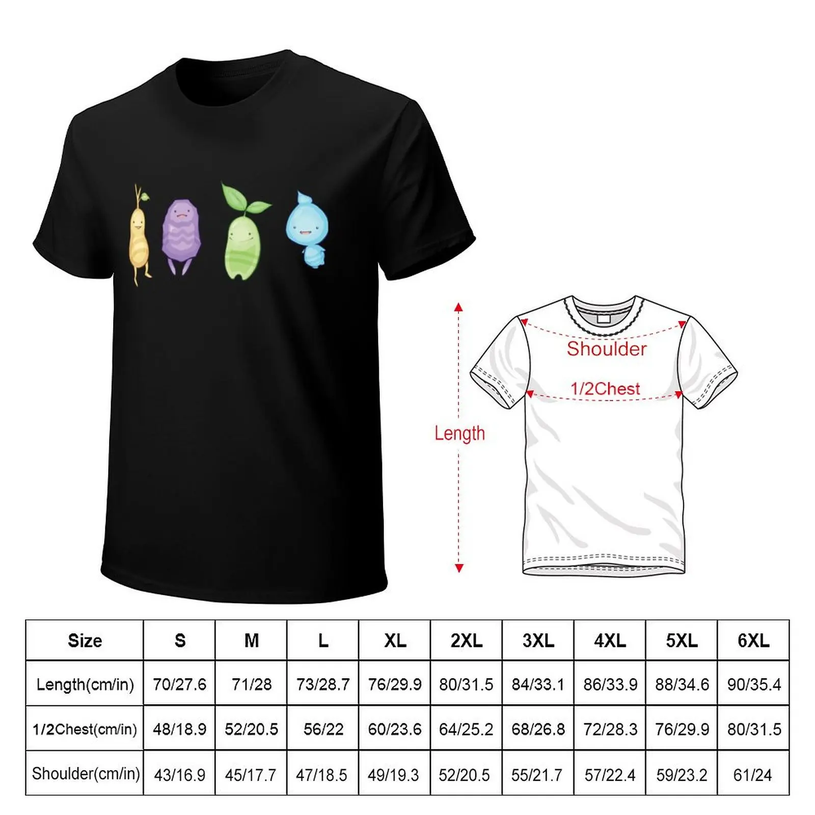 Rune Factory Frontier Runeys T-Shirt Streetwear Print Tee Shirt