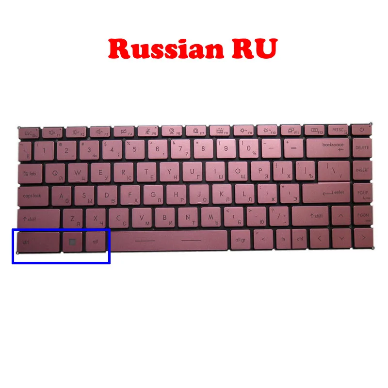 YD Backlit RU SP IT TR AR CS KR NE Keyboard For MSI Summit B14 B15 A11M A11MOT A11MT Summit E14 E15 A11SCS A11SCST Pink No Frame