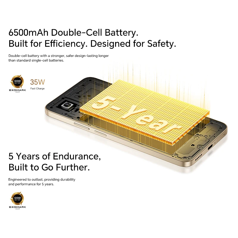 【العلامة التجارية+】الإصدار العالمي HONOR X7d 8GB+256GB هاتف ذكي 6.77 بوصة 120 هرتز TFTLCD شاشة 108 متر كاميرا رئيسية 6500 مللي أمبير 35 وات شحن فائق #2