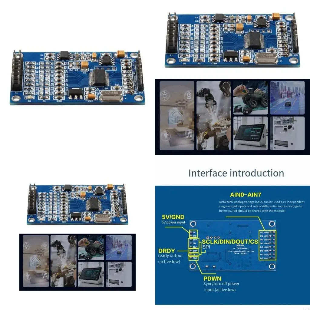 

Y5LB 8Channel 24Bit Module with Low Power Consumption for Professional Engineer