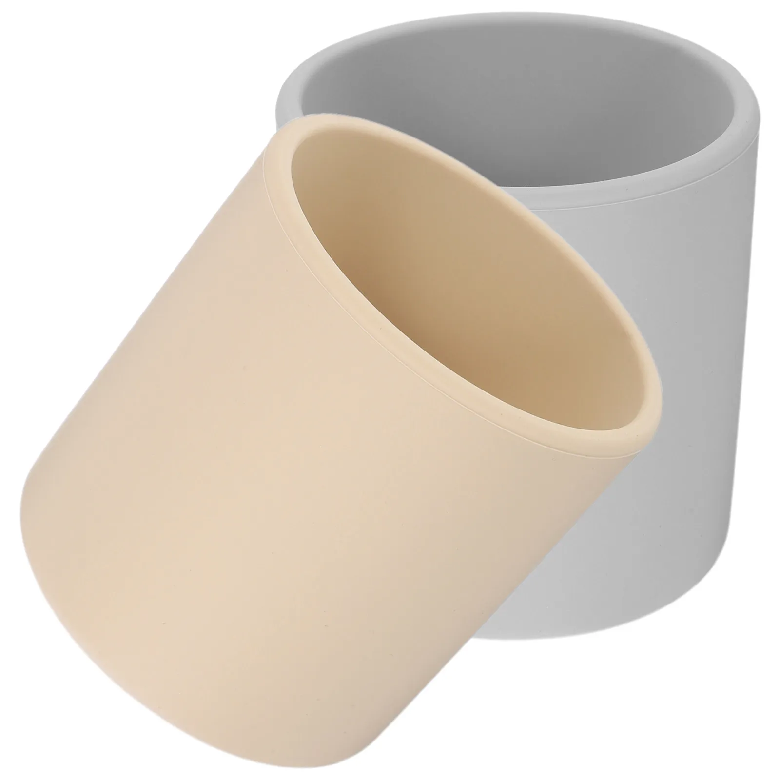 

2Pcs Toddler Silicone Training Cups for Babies Learning to Drink Water Spill Proof Baby Cup Set Toddler Water Cup