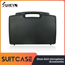 High quality drum microphone plastic suitcase, PGA series universal