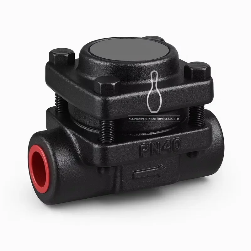 TS80 horizontal installation forged steel ASME SA105 thread balance pressure constant temperature high temperature trap
