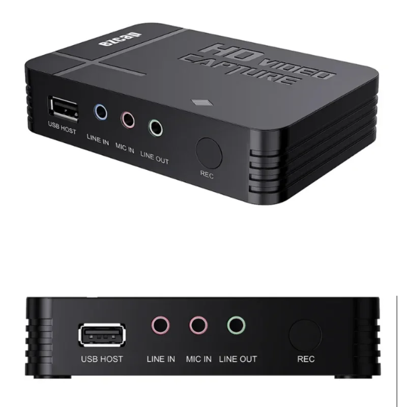 

Ezcap288P HDMI AV Video Capture Card 1080P Recording Loop Analog To Digital Video Recorder Save To USB Flash Disk Mic in Line In