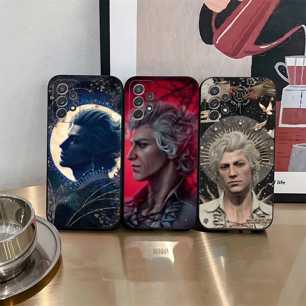 Game B-Baldurs Gate 3 Phone Case for Samsung Galaxy S25 S24 S21 S23 S22 S20 Ultra Fe Plus A34 A16 A54 A24 A52 A53 M54 Cover