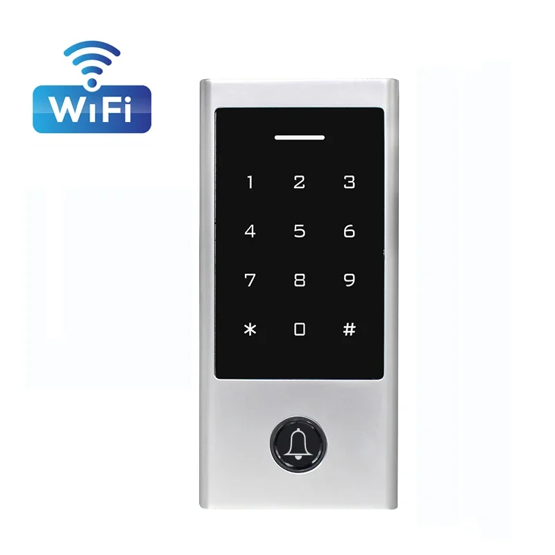 Security Access Automatic Gate Tuya Access Control,Smart WiFi Touch Keypad Door Lock with Free Mobile App