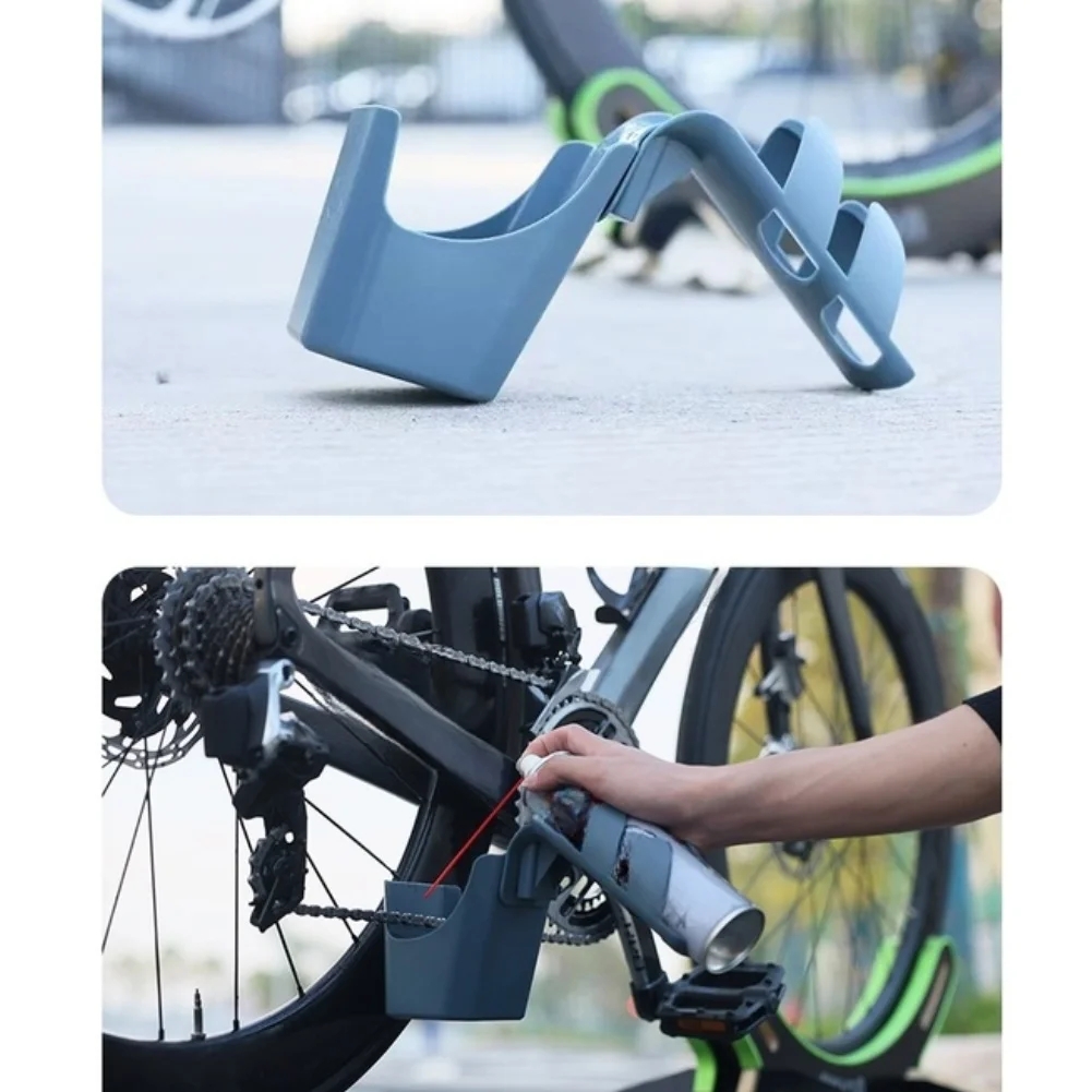 PC Chain Cleaner for Bicycle and Motorcycle Use Removable Handle Efficient Oil Stain Containment 15.2 x 8.2 cm