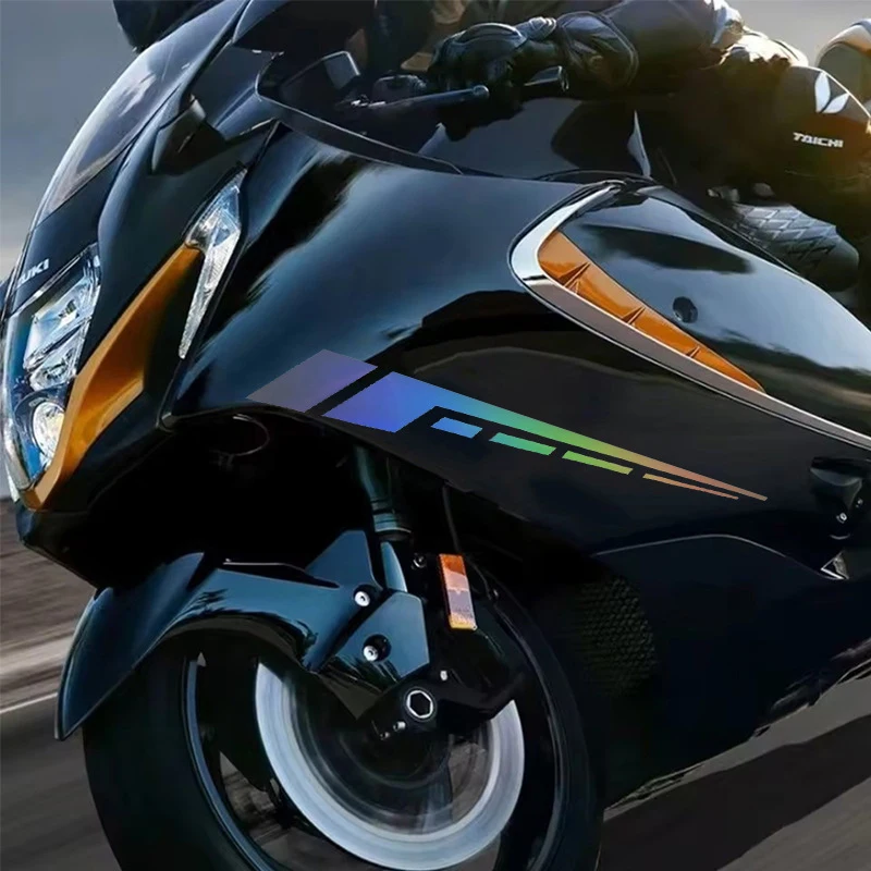 Motorrad-Vorderkotflügel-Kombi-Aufkleber, universelle reflektierende, wasserdichte Aufkleber für Yamaha R1 R3 MT07 MT09 Zubehör – Detail 4