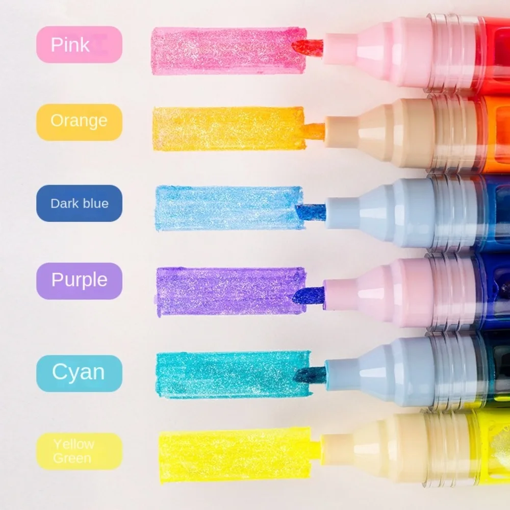 

Милый большой емкости Capibara маркер ручка граффити многофункциональная флуоресцентная ручка DIY ключевые точки маркер ручка для детей