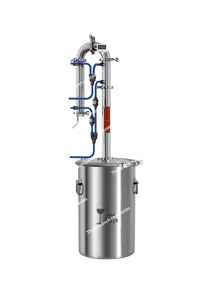 Tube  Distillation Vodka Wine Brewing Equipment Distiller To Urge New Aging