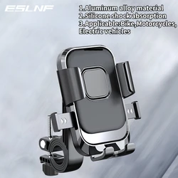 Universal Aluminum Alloy Motorcycle Mobile Multifunctional Phone Holder Bike Riding Cellphone Mount Anti-Fall Mount Holders