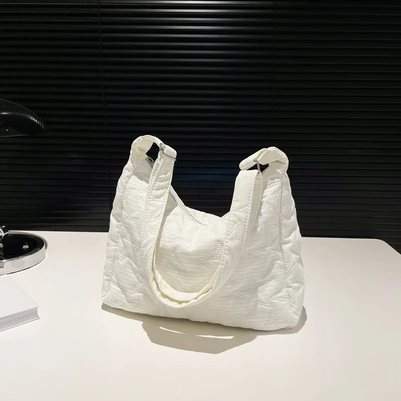 Women's shoulder bag bubble cloud bag pleated bag casual shoulder bag all light large capacity crossbody bag