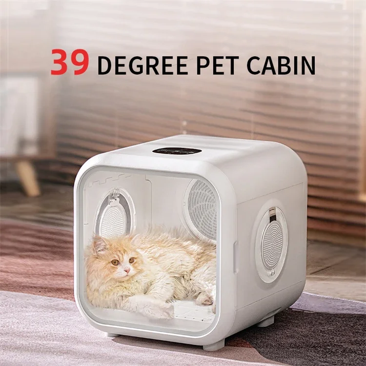 New Pets Supplies Automatic Smart Pet Drying Box Cat Blowing Drying Fan Dog Bathing Blowing Machine Hair Dryer