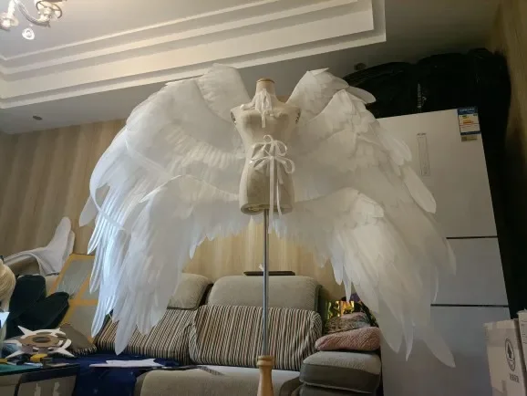Angewomon White Eight Winged Wings Anime Digimon Adventure Cosplay Nightclub Performance Props Halloween Party Props