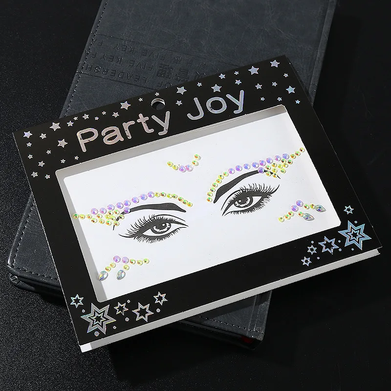 Face Rhinestones New Festival Accessories Makeup Crystals Face Gems Jewels Stickers Bright Stickers for The Face Decoration