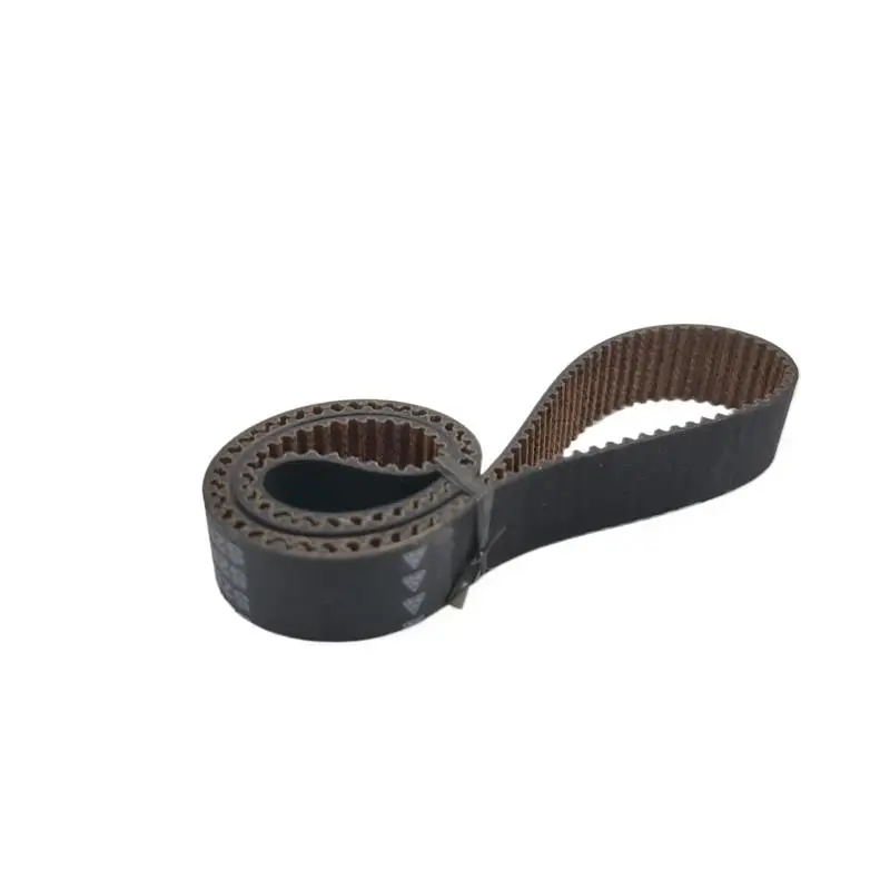 Non-Slip S2M 124 Timing Belt S2M-9 Wear Resistant Closed-loop Rubber Timing Belts Width 5mm 8mm 6mm STD Black Synchronous Belt