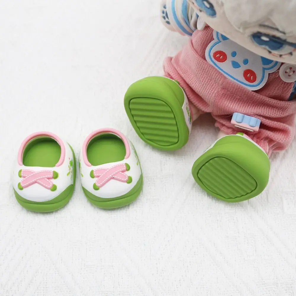 Doll Accessories Round Toe Cotton Doll Shoes Mini Cartoon Doll Walking Shoes Hand-made Cute Doll Shoes Girls Toys