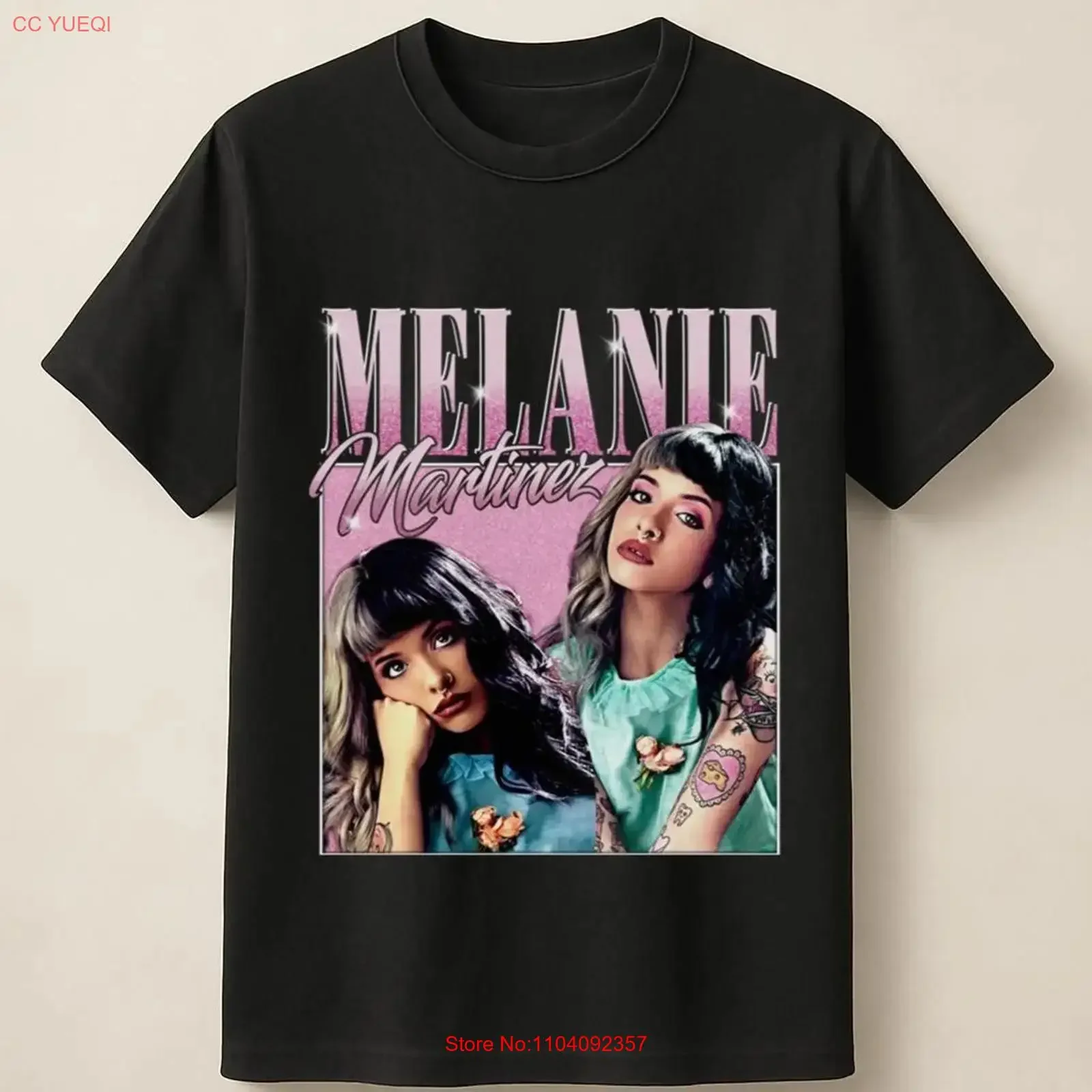 Melanie Martinez Pop Singer Cry Baby Music Lovers Tour T Shirt vintage Washed Breathable Stretched Top For Everyday Wear