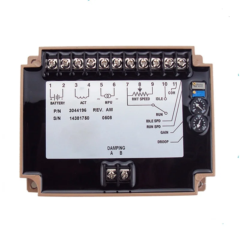 

3044196 Engine Speed Controller Speed Controller Electronic Circuit Board Regulator For Electric Motor Alternator Set