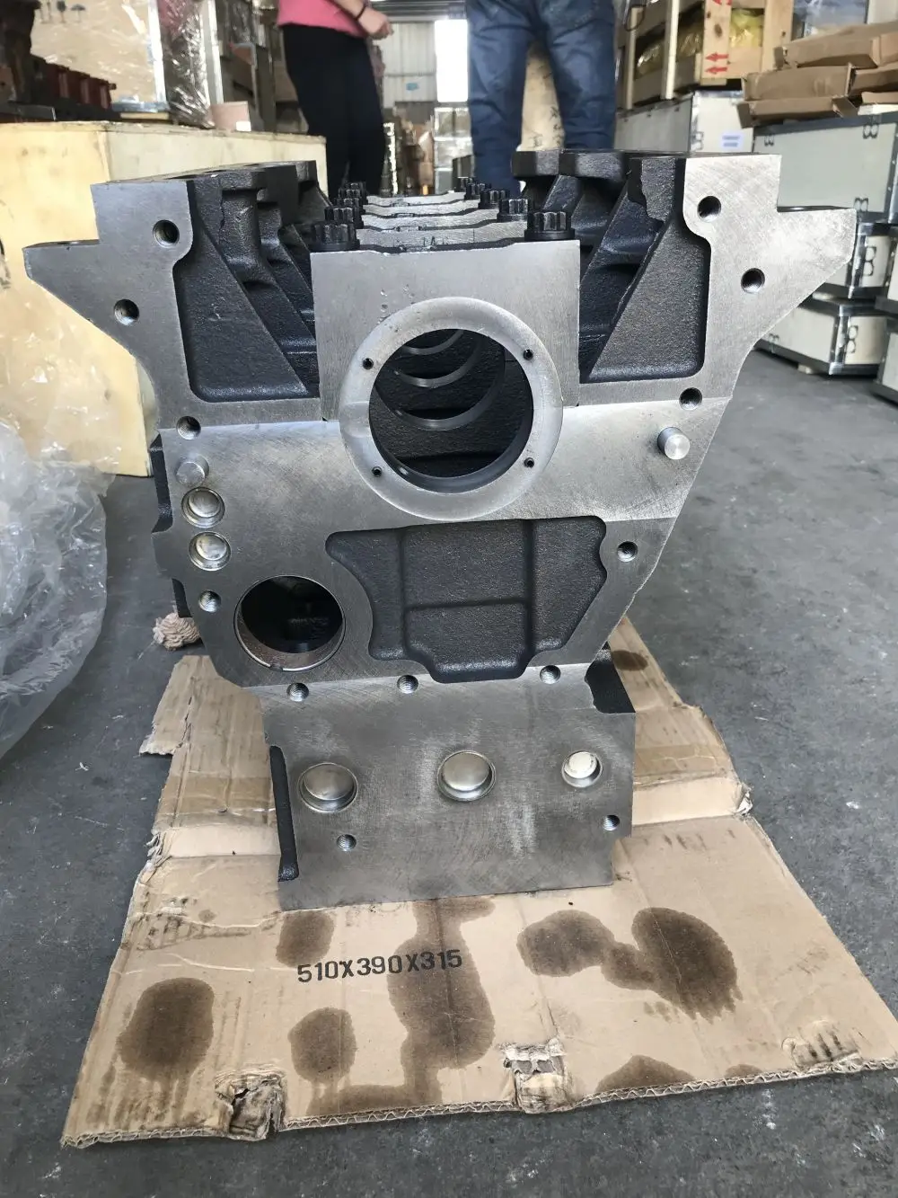 Engine Cylinder Body 4D95 Excavator Parts Cylinder Block 6204-21-1102 for PC60-5 PC60-7