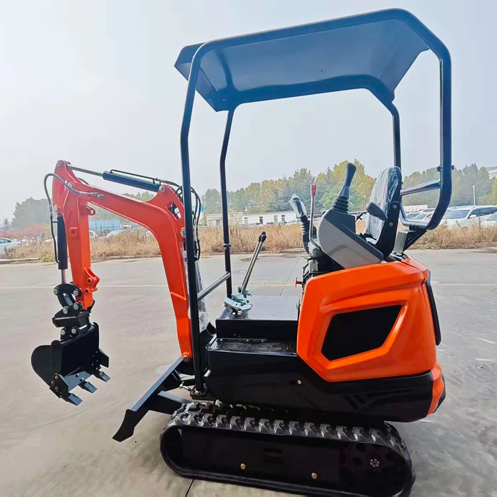 Compact 1.2T Customized Mini Digger | Perfect for Urban & Narrow Spaces | Personalize Size/Bucket | Low Noise, CE Certified.