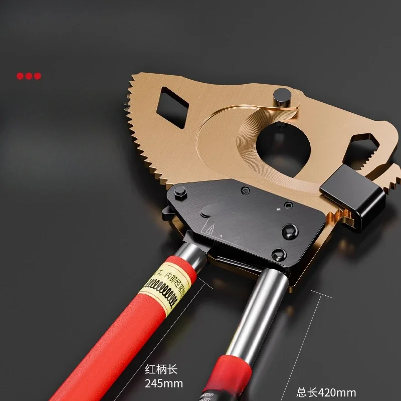

Cable scissors special gear type manual wire cutters electrician wire breaker artifact cable