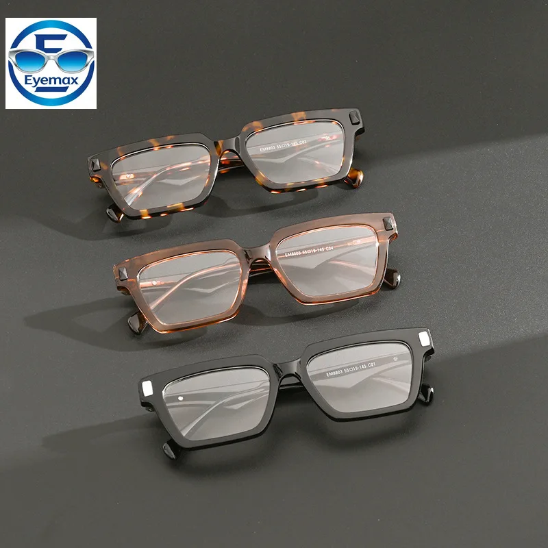 

Модные ретро-очки с толстой квадратной оправой из ацетата для мужчин и женщин, имитация черепахового панциря, легкие, стильные, для коррекции зрения (от миопии)