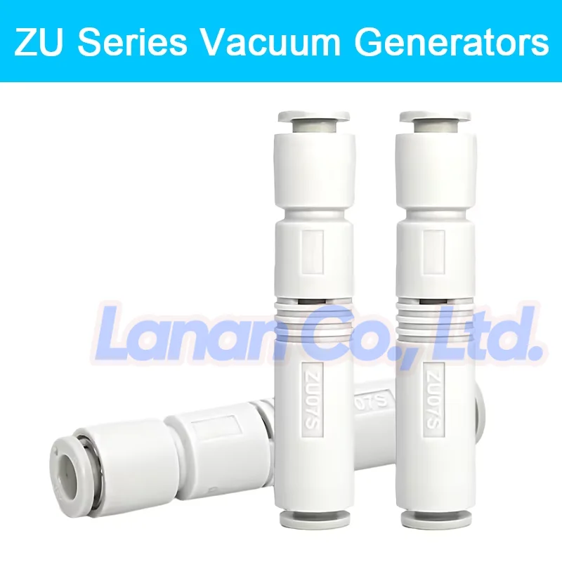 ZU Series Vacuum Generators Vacuum Negative Pressure Generator ZU05S ZU07S Manipulator ZU05L ZU07L Large Flow