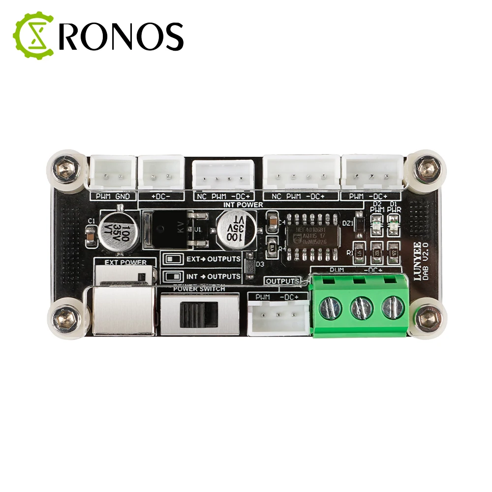 Laser Module Interface Driver Adaptador Board, Suporte 2Pin, 3Pin, 4Pin Conector para Máquina de Gravação a Laser, 20W, 40W, 80W