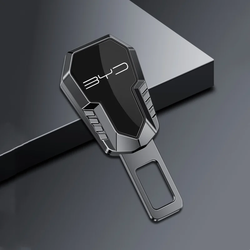 Car Seat Belt Extension Plug Buckle Seatbelt Clip Adjustable Extender For BYD Tang F3 E6 Atto 3 Yuan Plus Song Max F0 G3 I3 Ea1